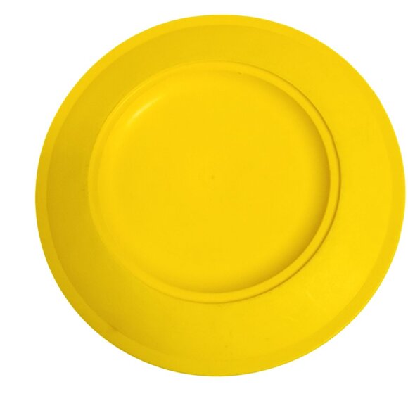 Vintage Thermo-Serv Yellow Plastic Bowl With Lid 6 Cup Capacity - Picture 2 of 5